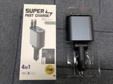 4 in 1 Car Charger