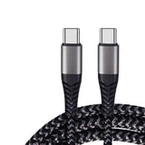 10' Braided USB-C to USB-C Cable