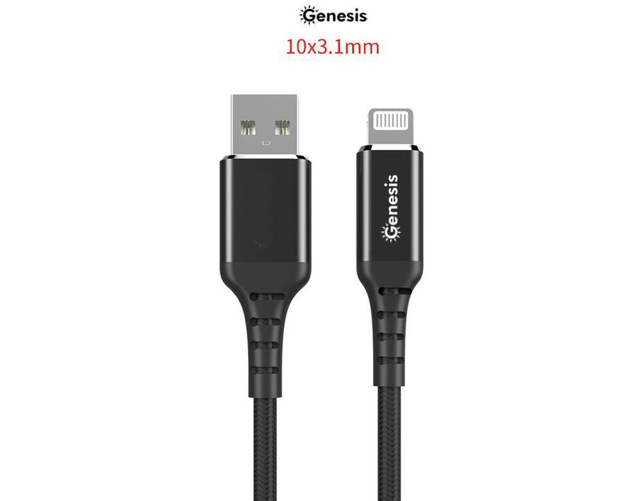 6' MFI Braided Lightning Cable